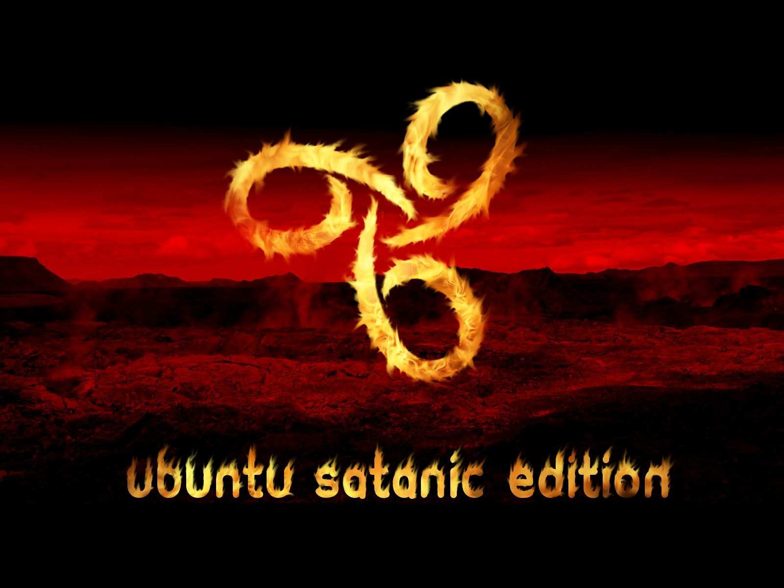 Ubuntu Satanic Edition Wallpapers Ubuntu Satanic Edition Wallpapers