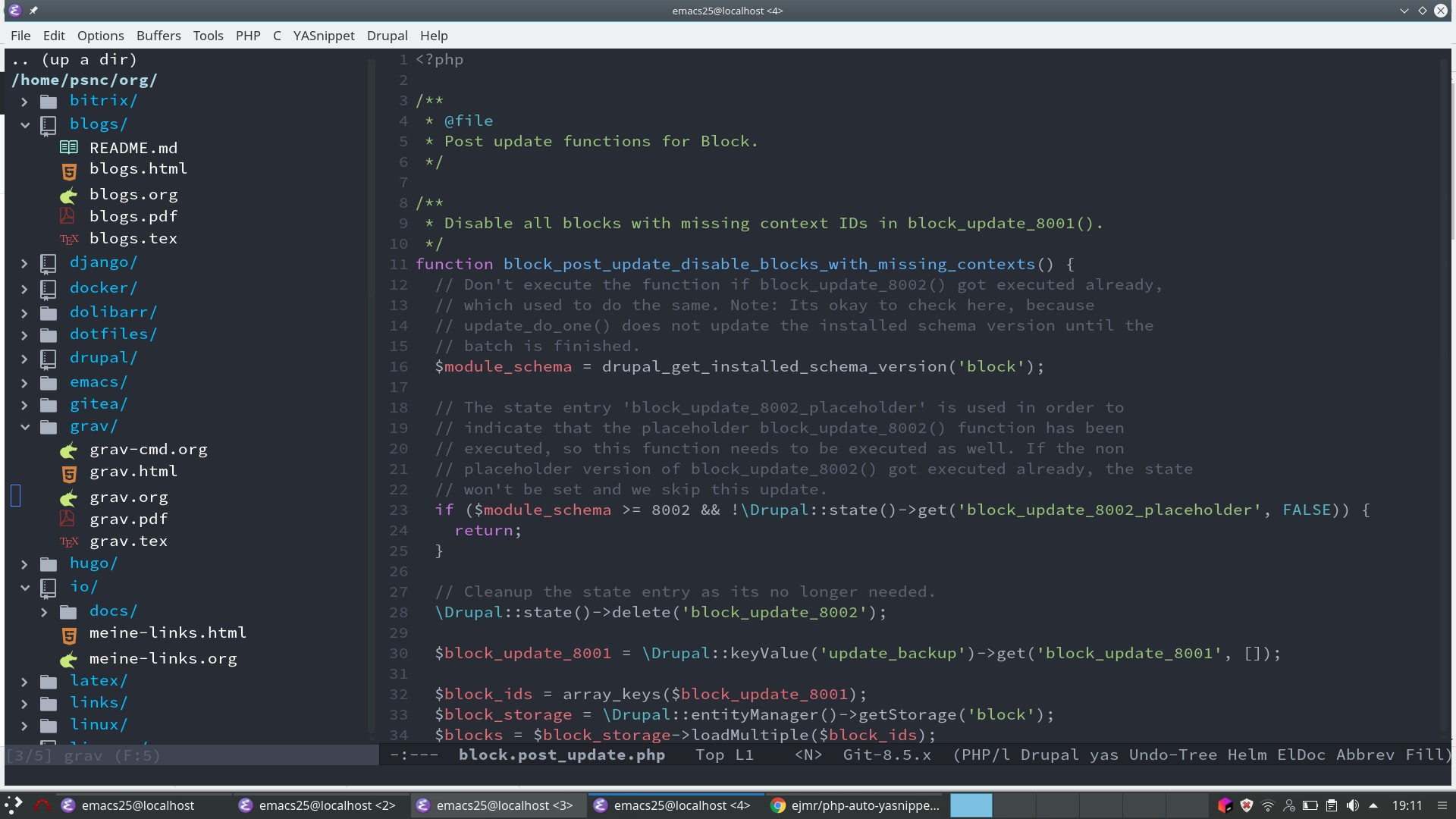 Linux Wallpaper Fall Inspirational Emacs Neotree All the Icons &amp; Fonts PHP Drupal